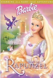 Barbie, mint Rapunzel (Barbie as Rapunzel)