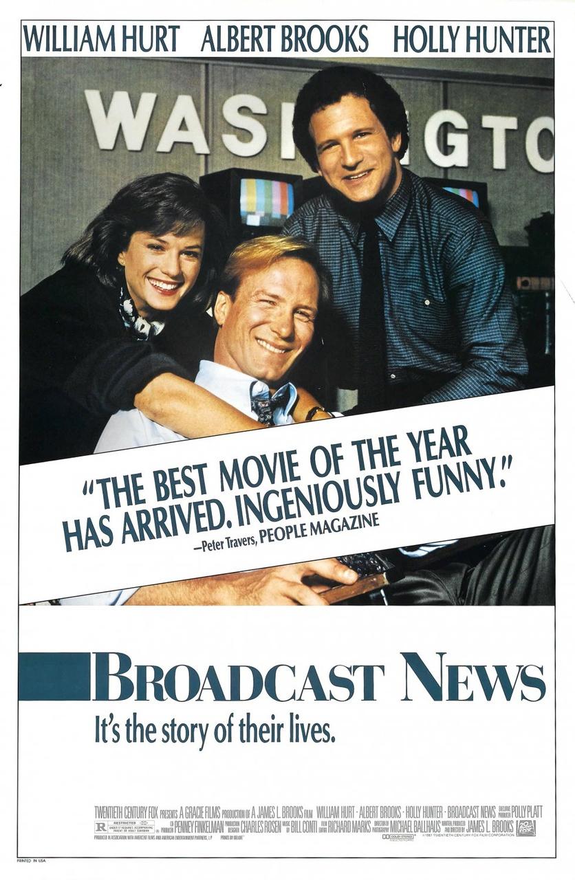 A híradó sztárjai (Broadcast News) 1987.