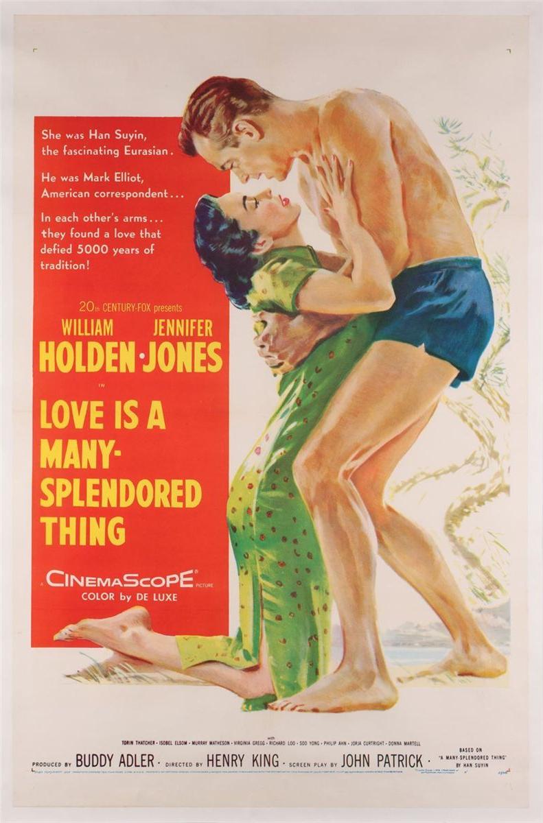 A szerelem nagyon ragyogó dolog (Love Is a Many-Splendored Thing) 1955.